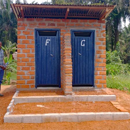 Ventilated pit latrines