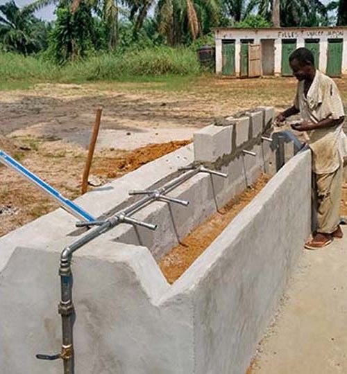 Hand washing stations